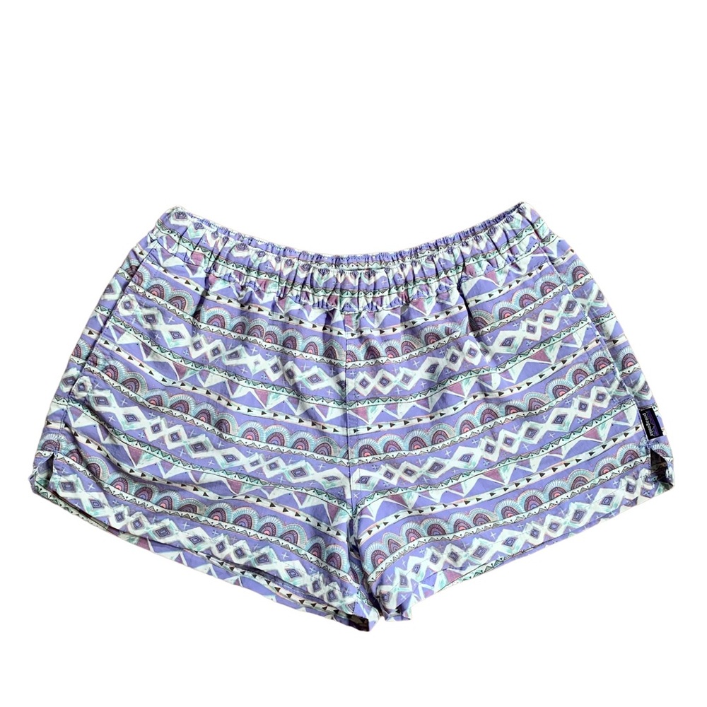 Patagonia Barely Baggies Shorts in Valengo Light Violet Blue Size Medium